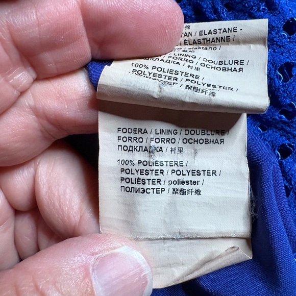 EUC Pinko- Laser Cut Midi Dress. Size US 0 - Picture 12 of 16